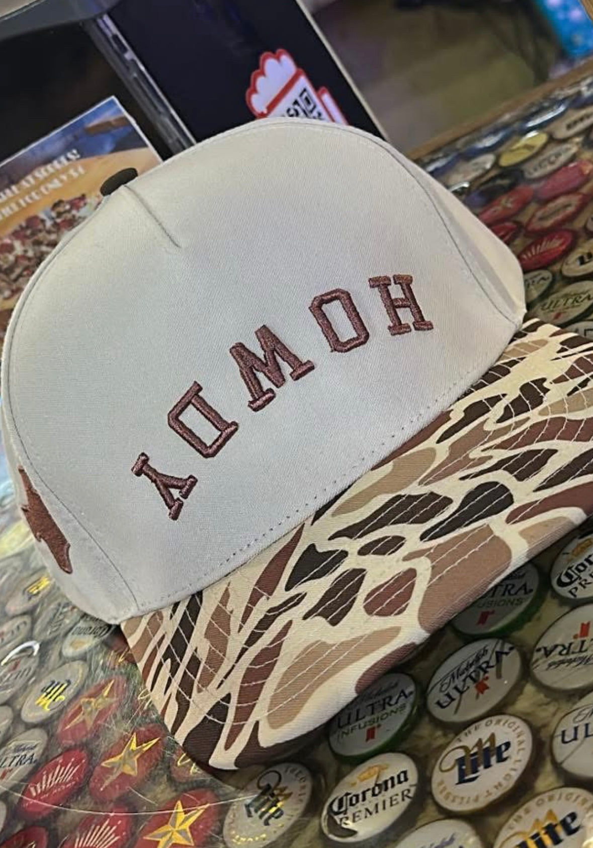 Howdy Camo Trucker Hat