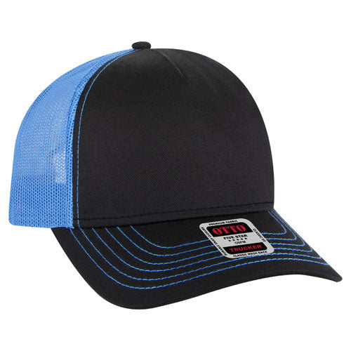 OTTO CAP 5 Panel Low Profile Trucker