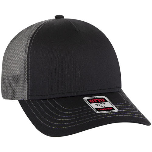 OTTO CAP 5 Panel Low Profile Trucker