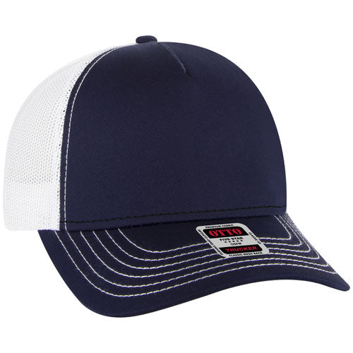 OTTO CAP 5 Panel Low Profile Trucker