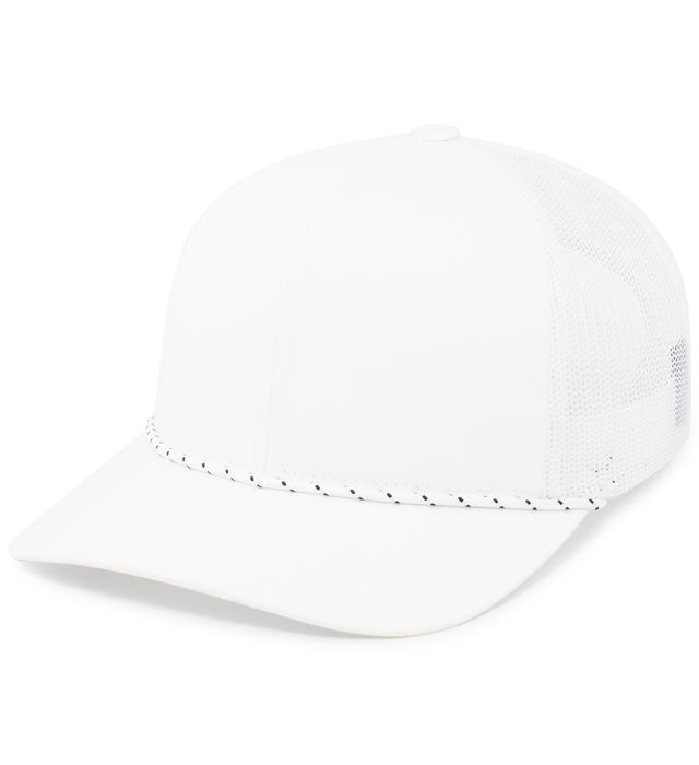 Pacific Headwear 104BR Trucker Snapback Braid Cap