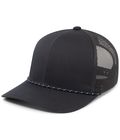 Pacific Headwear 104BR Trucker Snapback Braid Cap