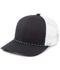 Pacific Headwear 104BR Trucker Snapback Braid Cap