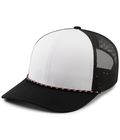 Pacific Headwear 104BR Trucker Snapback Braid Cap