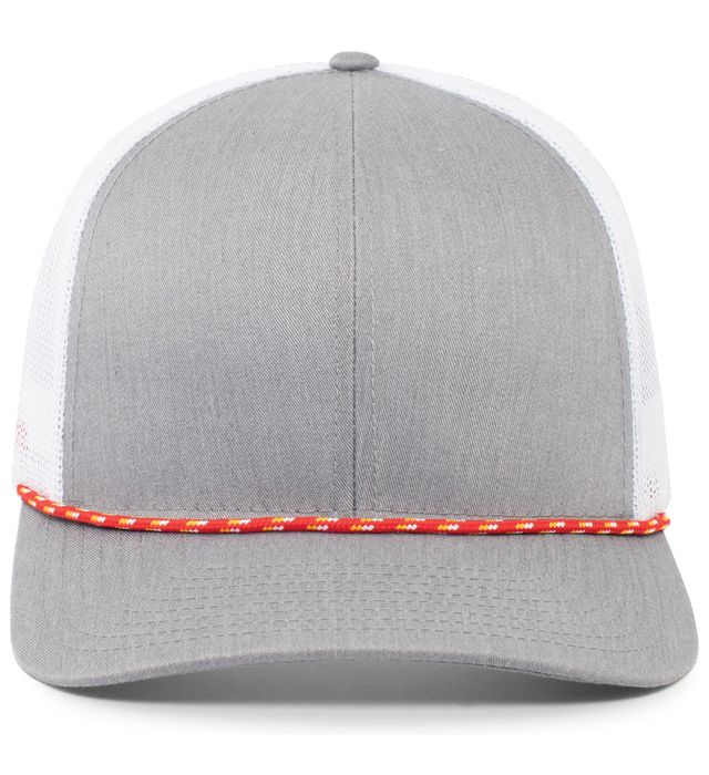 Pacific Headwear 104BR Trucker Snapback Braid Cap