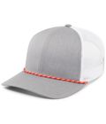 Pacific Headwear 104BR Trucker Snapback Braid Cap