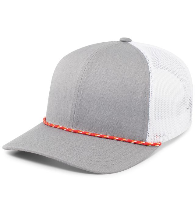 Pacific Headwear 104BR Trucker Snapback Braid Cap