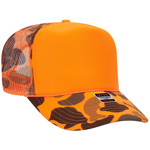 Foam Front/Mesh Back - Camo Colors