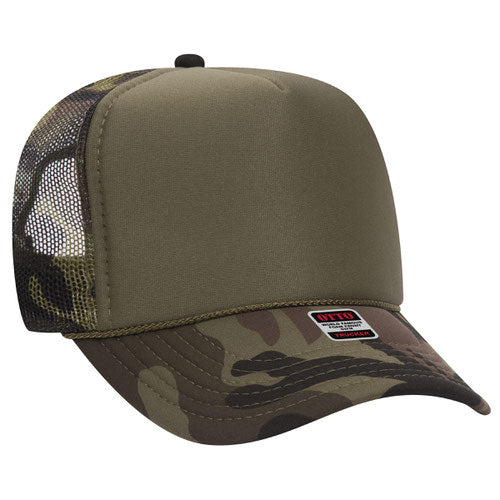 Foam Front/Mesh Back - Camo Colors