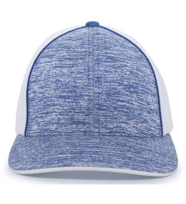 PACIFIC HEADWEAR 406F Heather Aggressive Trucker Pacflex