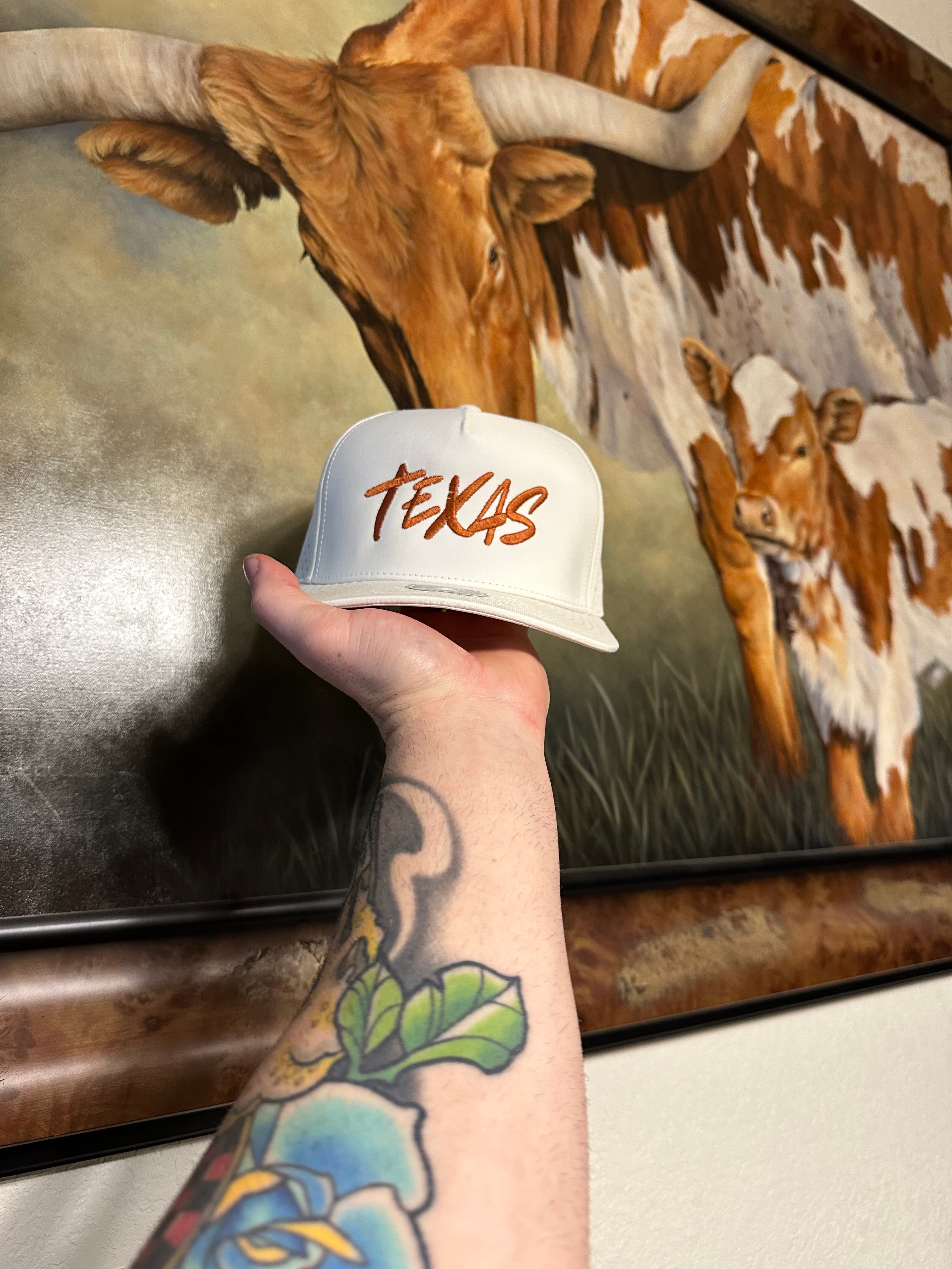 Longhorn Texas Style Trucker Cap