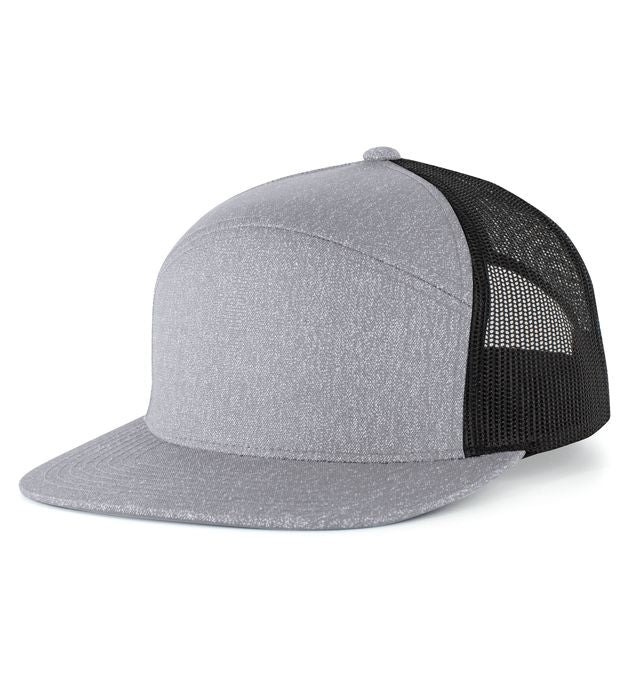 PACIFIC HEADWEAR P710 Heather 6-Panel Arch Snapback