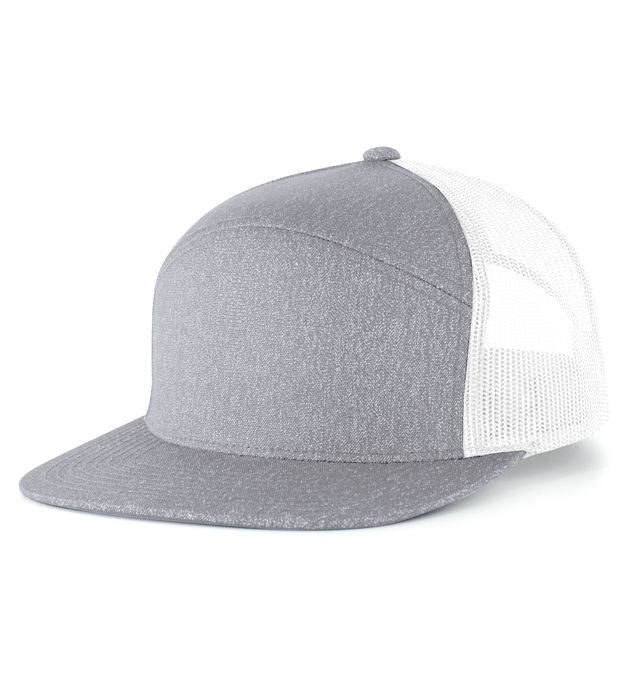 PACIFIC HEADWEAR P710 Heather 6-Panel Arch Snapback