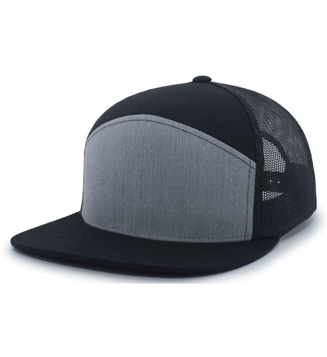 PACIFIC HEADWEAR P787 6-Panel Arch Trucker Snapback