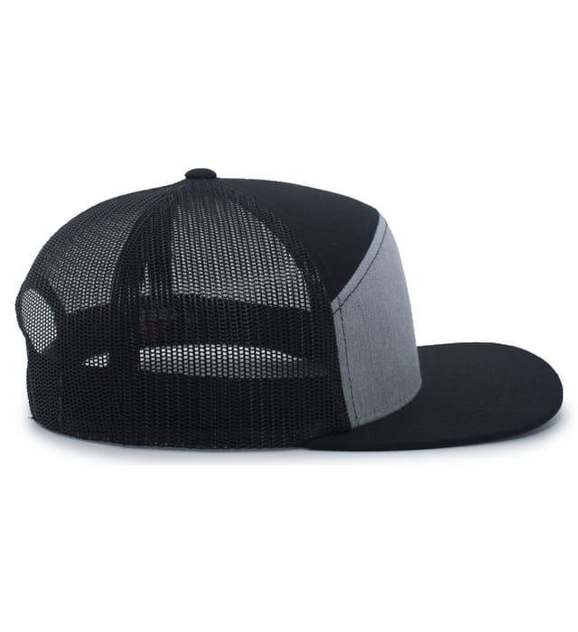 PACIFIC HEADWEAR P787 6-Panel Arch Trucker Snapback