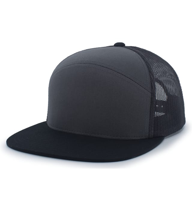 PACIFIC HEADWEAR P787 6-Panel Arch Trucker Snapback